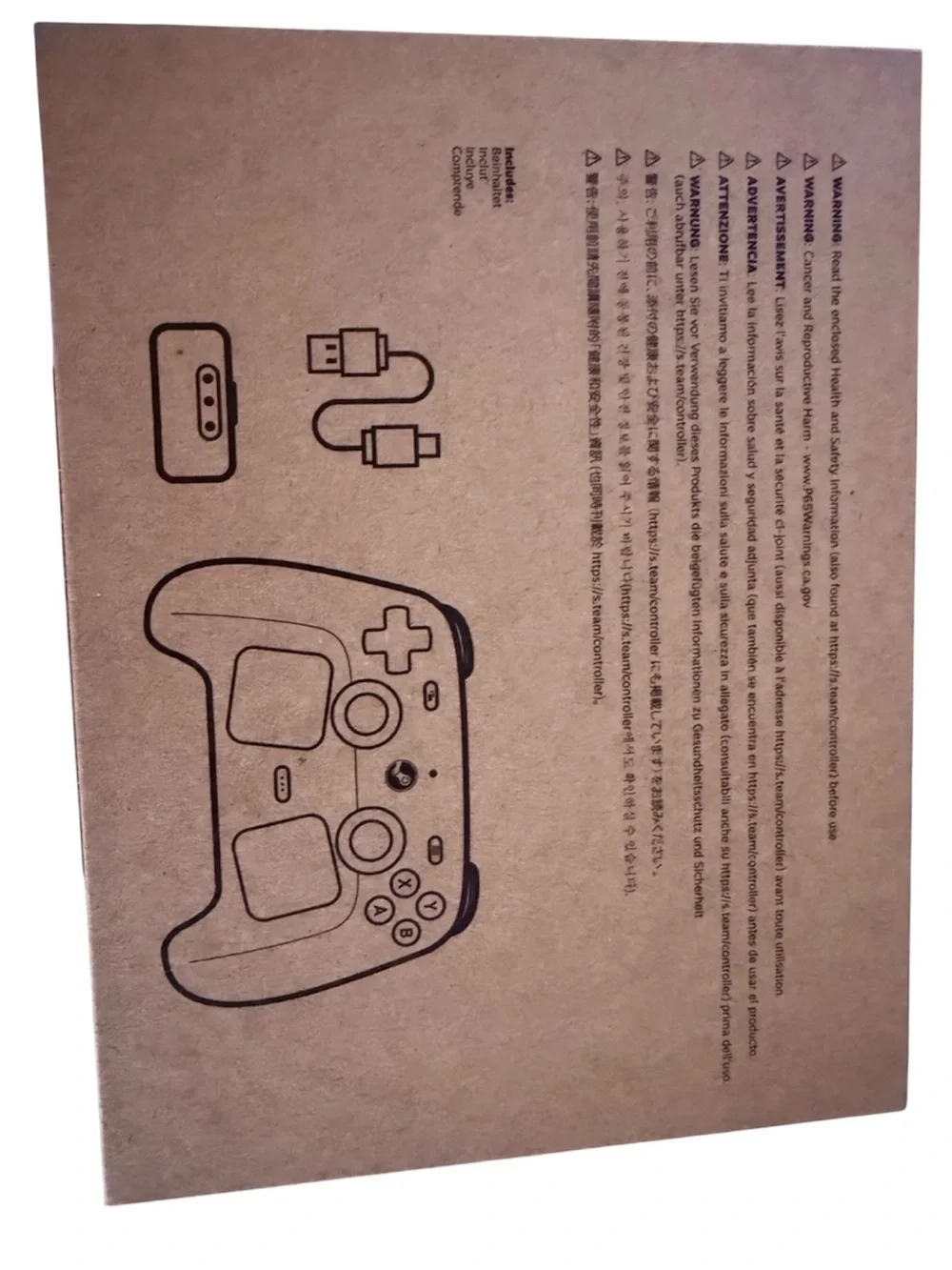2026 Valve Steam Black USB Wireless Bluetooth Gen 2 Controller Sealed IN HAND